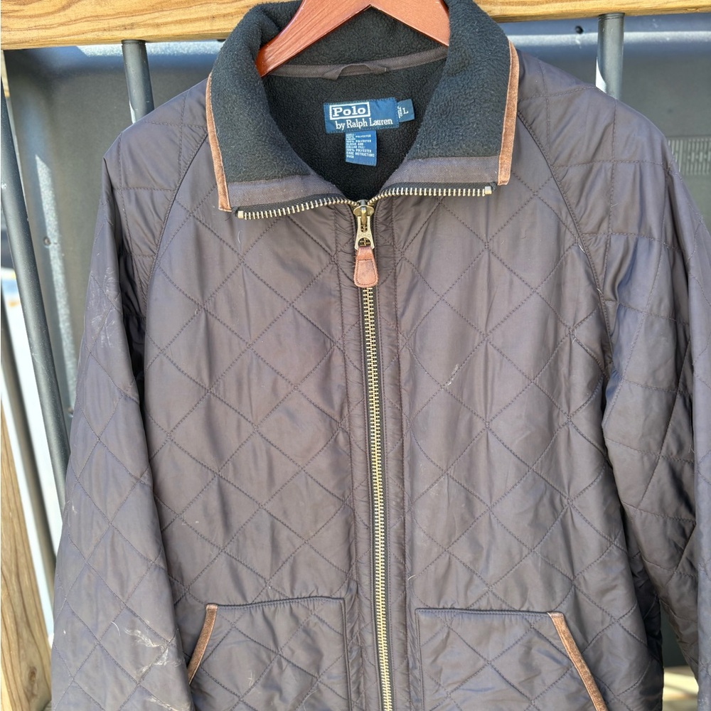 Ralph Lauren Polo Black Fleece Jacket